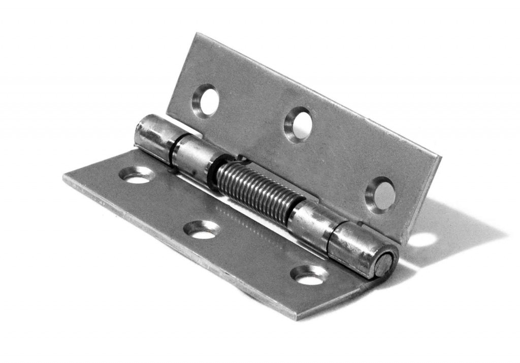 Sprung hinge